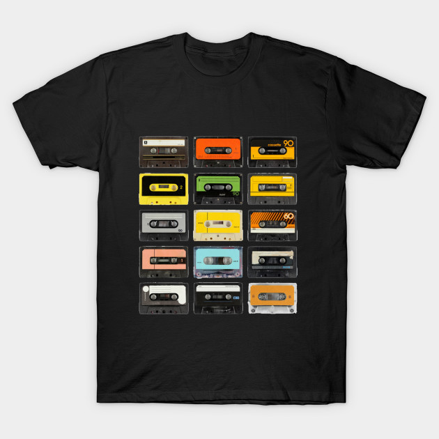 tape cassette t shirt